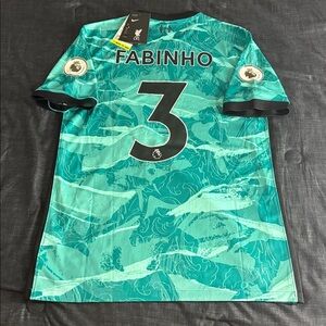 Liverpool FC #3 Fabinho 2020-21 Nike Away Premier League Jersey NWT